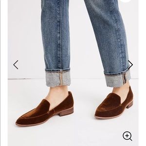 Madewell The Frances Loafer in Velvet